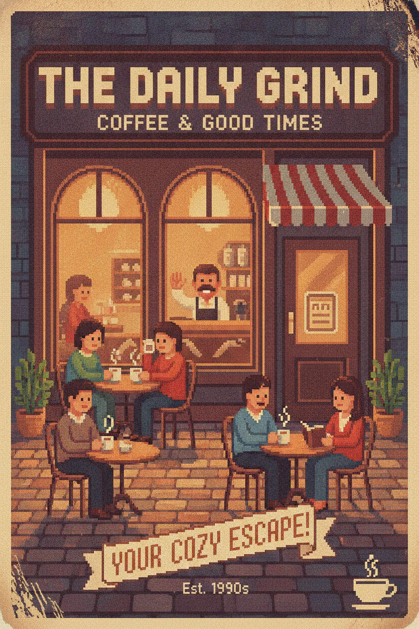 Pixel Cafe Promotion