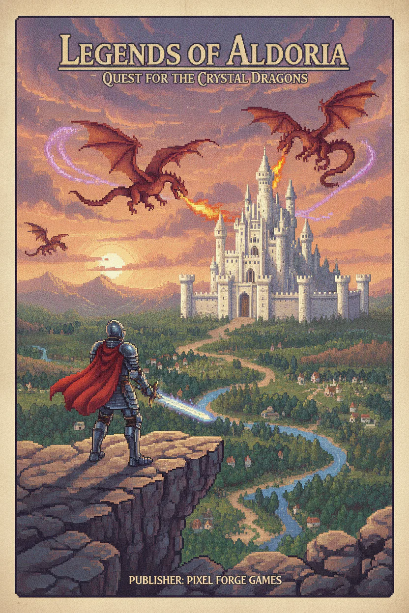 ファンタジーRPGポスター